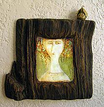 The One Who Stopped TheTime - oak, primer, bronze, mixed technique