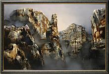 Silver Dawn - oil, canvas