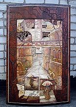 City - woodcarving