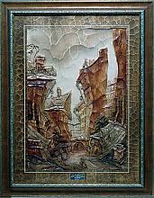 Petersburg Courtyard - woodcarving