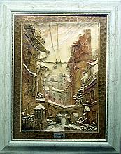 Petersburg Courtyard - woodcarving