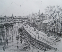 Rhythms Of Moscow - paper, pencil