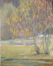 Spring - oil, canvas