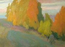 Evening Garments - oil, canvas