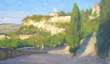 Tarquinii - oil, canvas