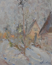 Winter - oil, canvas