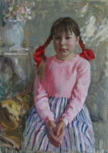 Lida - oil, canvas