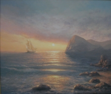 Menuette - oil, canvas