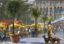 Vienne - oil, canvas