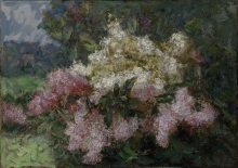 Lilac - oil, canvas