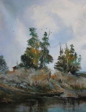 Grebnevo - oil, canvas