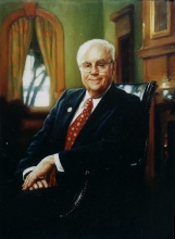 President Of Columbian University - oil, canvas