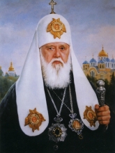 Holy Patriatch Philaret - oil, canvas