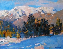 Arkhyz - oil, canvas