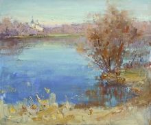 Spring Mood - oil, canvas