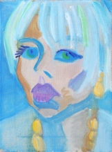 Portrait Of The Writer A.G. - oil, canvas