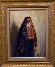 Kurdistan Woman - oil, canvas