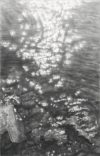 Sun In The Water - pencil, paper