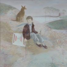 Waiting For The Wind - oil, canvas