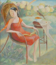 Cherry - oil, canvas