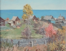 Slyudanka - oil, canvas