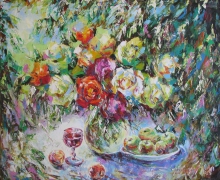 Apple Salvation - oil, canvas