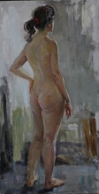 Study - oil, canvas